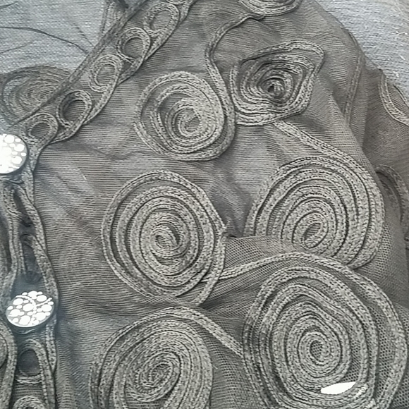 Cal Fashion sheer jacket with great embellishment - Picture 4 of 5